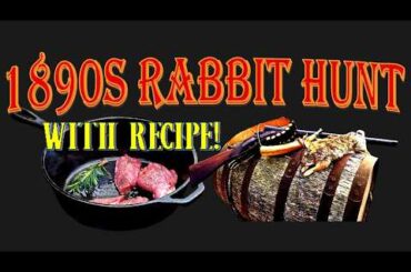Vintage Style 1890s Rabbit Hunt with Classic Italian Coniglio alla Cacciatora Recipe