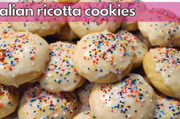 Italian Ricotta Cookies | How to Make This Quick and Easy Recipe!!