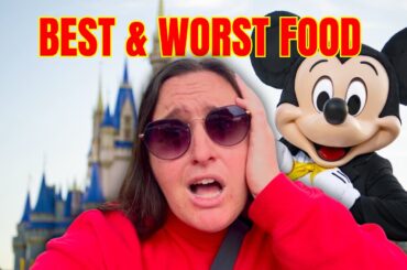 THE BEST & WORST OF DISNEY WORLD FOOD IN 2024