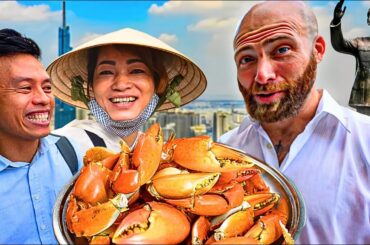 Vietnam's Massive Food Tour In Saigon!! Ho Chi Minh City Food Mountain!!