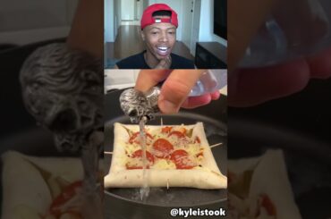 Italian stuffed crust pizza