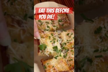 This MELT-IN-YOUR-MOUTH Cheese Bread is a must-try when in Traverse City!  #foodie #michigan #Italy