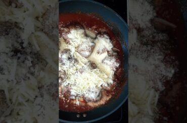 Homemade Italian Meatballs Parmesan | Beef Recipe | Italian | The Southern Mountain Kitchen #shorts