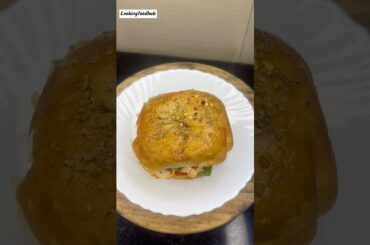 Dominos Style Burger Pizza Recipe#shortsfeed#trendingshorts#dominos#burgerpizza#Burger#snacks#new#fy