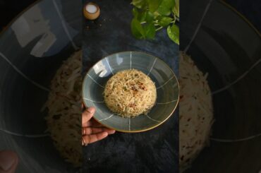 Italian Herb Rice | Quick rice recipe | Aglio-e-olio rice #shortsindia