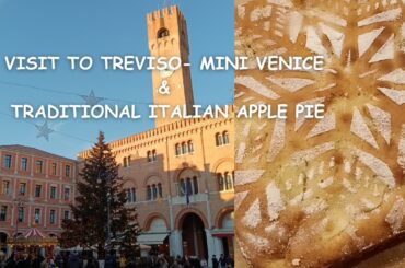Exploring #treviso a small #italian city in #veneto & traditional Italian apple cake #pie recipe
