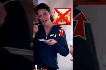 Why Catherine Only Avoids Eating Pasta At Royal Dinners #shorts #catherine #kate