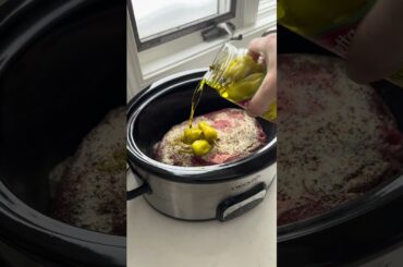 Crockpot Italian Beef Recipe