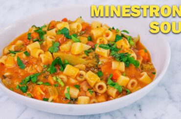 How to Make MINESTRONE SOUP Like an Italian