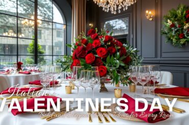 Italian Valentine's Day: Bold and Elegant Decor Ideas for Every Room