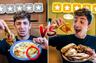WORST REVIEWED BUFFET VS BEST REVIEWED BUFFET! **we found this**