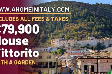 FANTASTIC ITALIAN PROPERTY with a garden, carport and a SECOND PROPERTY to restore. DO NOT MISS THIS