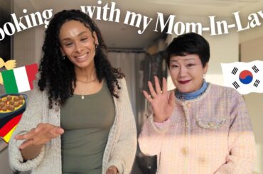 Cooking With My Korean Mother-in-Law Italian & German Dishes, Cross-Cultural Kitchen Adventure