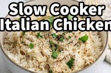 Flavorful Slow Cooker Italian Chicken Recipe