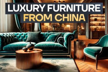 LUXURY FURNITURE FROM CHINA! 10 Times Cheaper Than Italy!