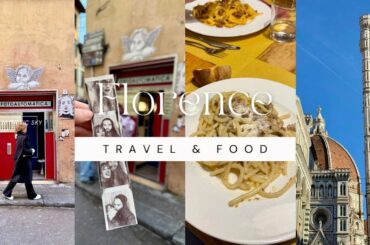 FLORENCE, ITALY VLOG | the best street foods, cafes, vintage shops, travel