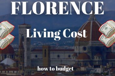 Cost of Living in Florence Italy 2025 - Rent, Groceries, Dining & More
