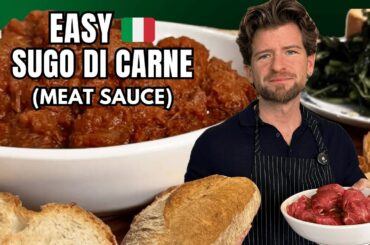Authentic Italian Sugo di Carne | Easy Slow-Cooked Meat Sauce