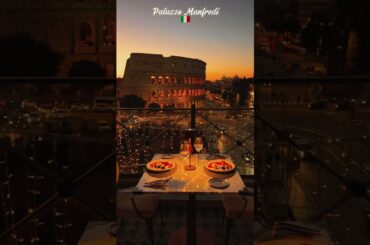 Palazzo Manfredi: Luxury and History Overlooking the Colosseum #italy #travel