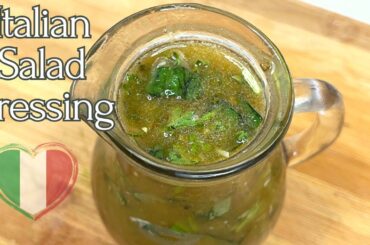 5-Minute Authentic Italian Salad Dressing Recipe