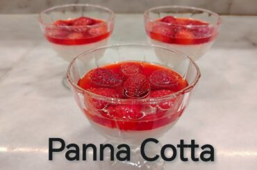 Make Panna Cotta Like an Italian Chef | Easy Recipe #pannacotta #italianDessert #asmr #food