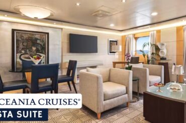 Oceania Marina | Vista Suite Full Walkthrough Tour & Review | 4k