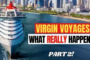 Scared of a Virgin Voyages cruise?! We Try Out Everything Onboard!