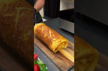 Ham & Cheese Tortilla Rolls #Shorts