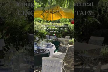 Italy Luxury Wellness and Yoga Retreat | Cinque Terre, Jun 2025 | Sole Holidays | #dreamvacations