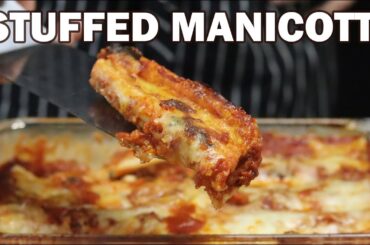 Stuffed Manicotti Recipe (Best Italian Dish)