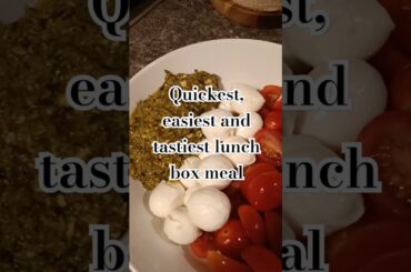 Quickest, easiest and tastier lunch box meal #lunchbox #mealprep #recipe #italianfood