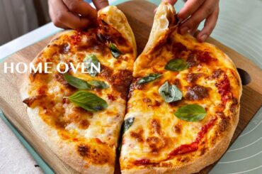 Easy Biga Pizza Dough Recipe for Neapolitan pizza with a Home oven | ASMR