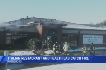 Owensboro Health lab and Niko's Italian Cuisine damaged in fire