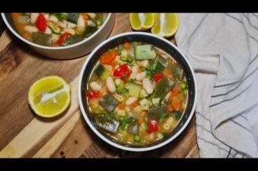 Minestrone Soup | Easy Italian Soup Recipe