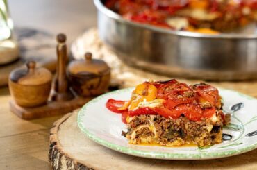 Low carb Moussaka without bechamel