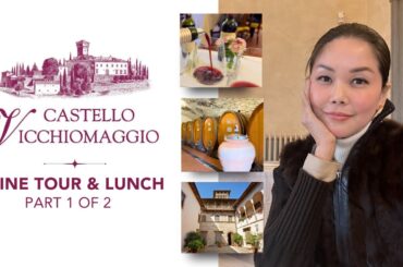 Castello Vicchiomaggio Wine & Lunch FULL GUIDED TOUR | TUSCANY | Bianca Valerio
