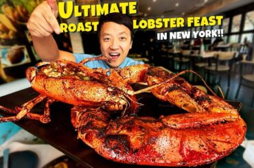 ULTIMATE “Choose Your Seafood” Roast LOBSTER FEAST & MUST TRY Pizza in New York