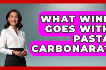 What Wine Goes With Pasta Carbonara? - Story Of Italy