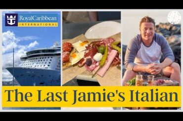 The Last Jamie’s Italian Restaurant / Jamie Oliver Royal Caribbean / Anthem of the Seas