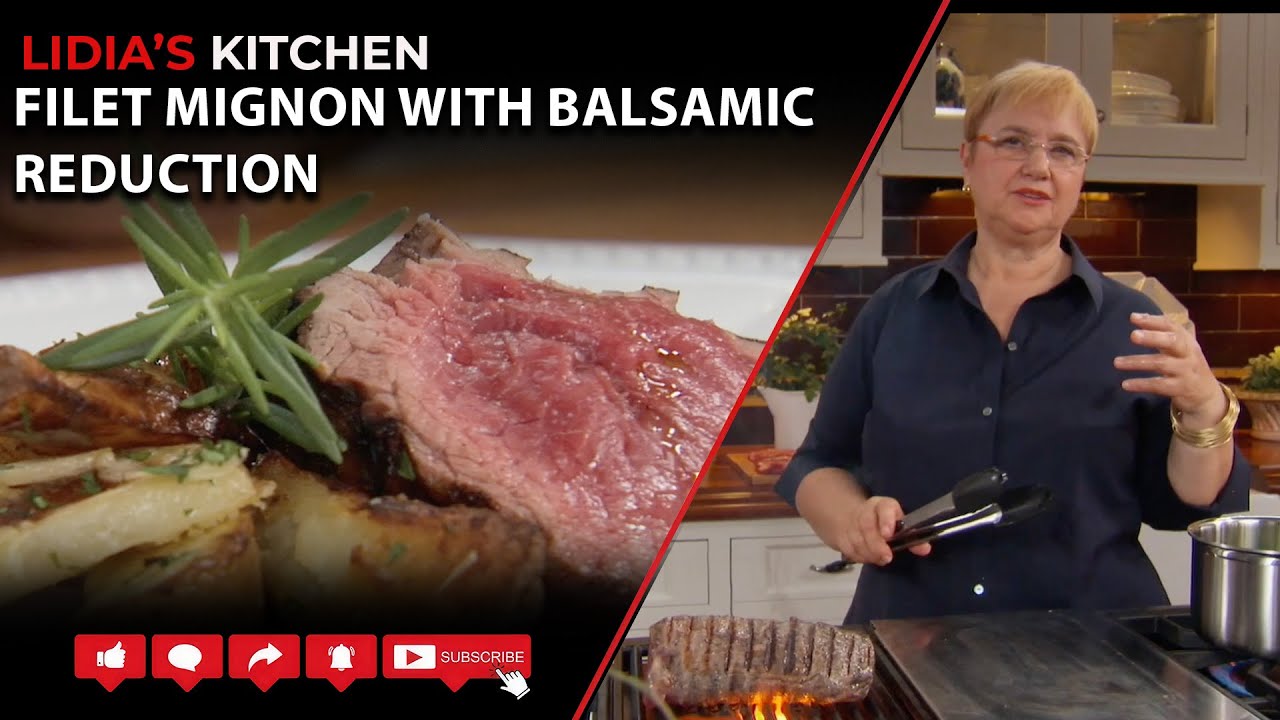 Filet Mignon with Balsamic Reduction Filet Mignon with Balsamic Reduction