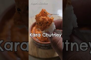 Kara Chutney for South Indian Dishes #YouTubeShorts #ChutneyRecipe #Shorts #Viral