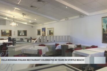 Family-run Italian restaurant celebrates four decades in Myrtle Beach