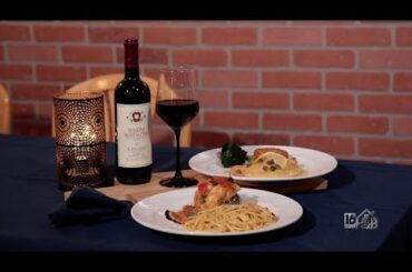 Lobster Tail And Chicken With White Wine And Lemon Sauce With Capers by Pronto