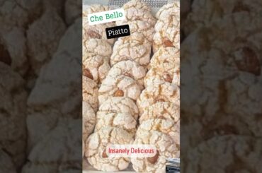 Insanely Delicious Amaretti Cookies #amaretti #italiancookies #italy