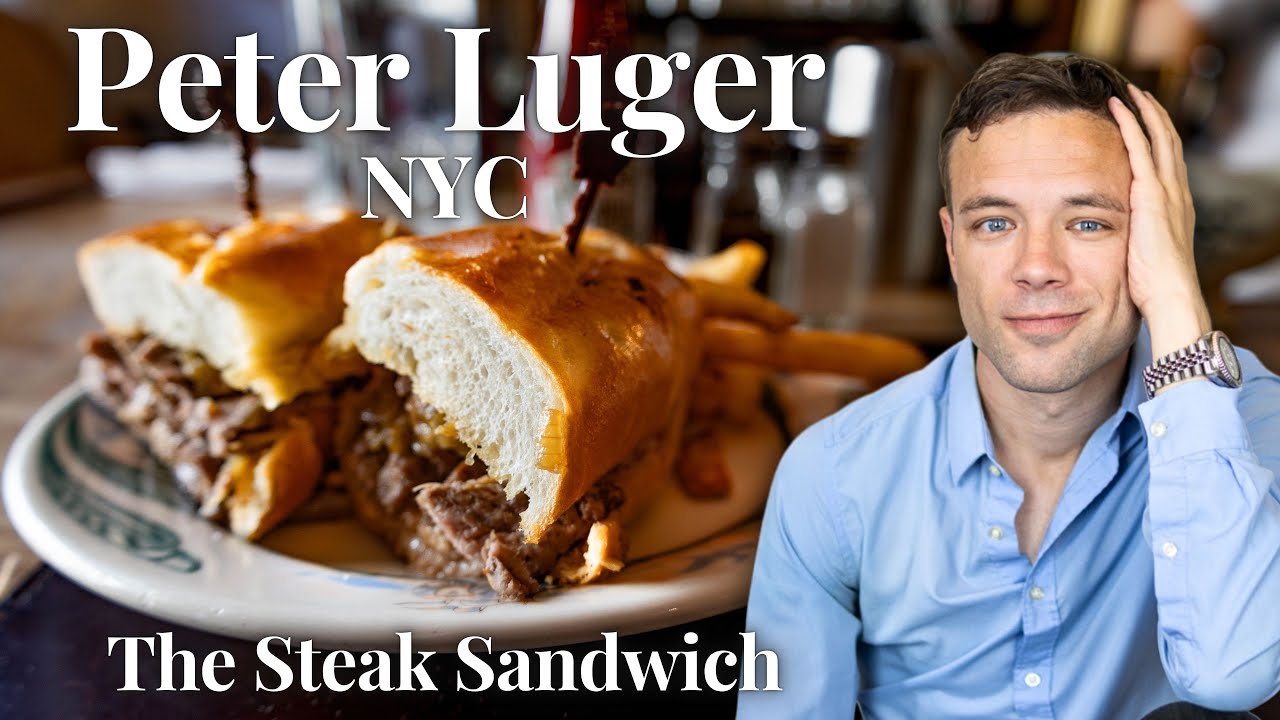 Eating the Peter Luger Steak Sandwich. It was MEDIOCRE! NYC Eating the Peter Luger Steak Sandwich. It was MEDIOCRE! NYC