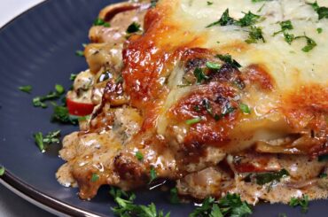 Easy Homemade Rasta Pasta Lasagna Recipe |Cheesy, and Delicious Step-by-Step Recipe