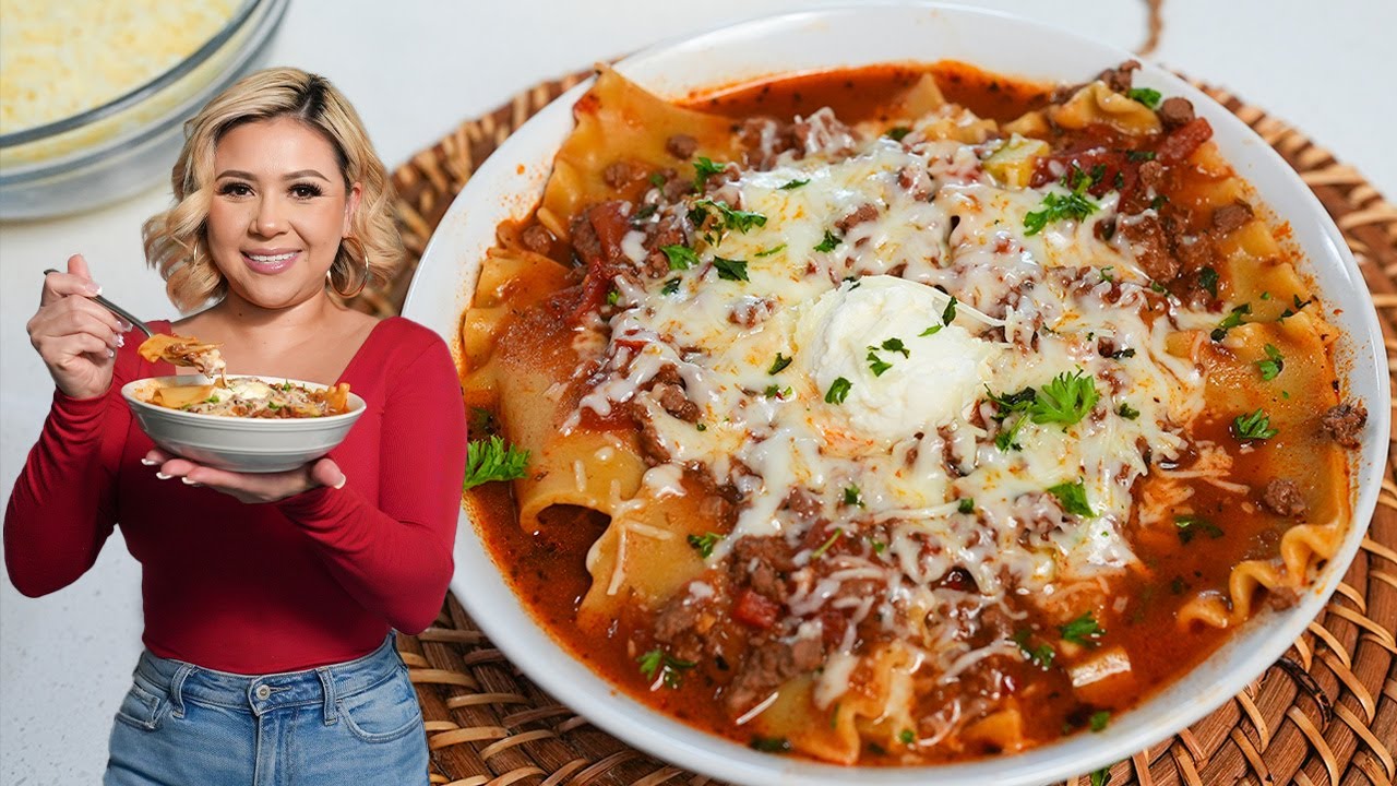 How I Make my Favorite LASAGNA SOUP it’s Quick & Easy!!! How I Make my Favorite LASAGNA SOUP it’s Quick & Easy!!!