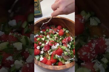 Mom’s Tomato Salad #healthyrecipes #tomatosalad #italianrecipes