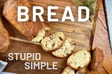 Never Fail at Making Bread - Italian Bread Recipe (Quick & Easy)