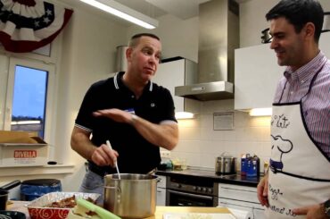 USO-sponsored Italian cooking class